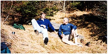 [Michael and Preston Relaxing]