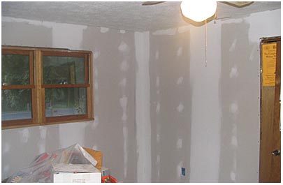 Fresh Drywall Ready to Paint